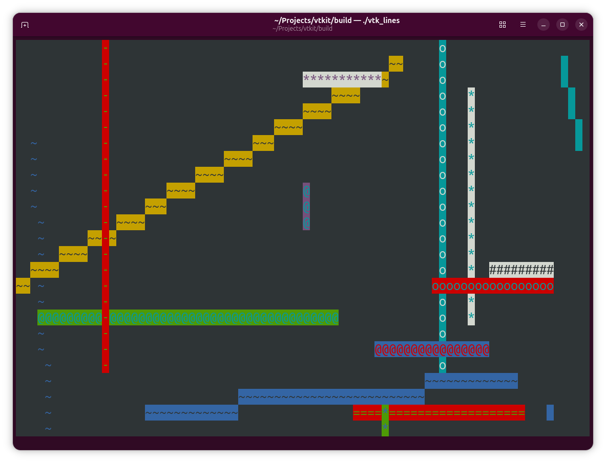 vtkit Lines Screenshot