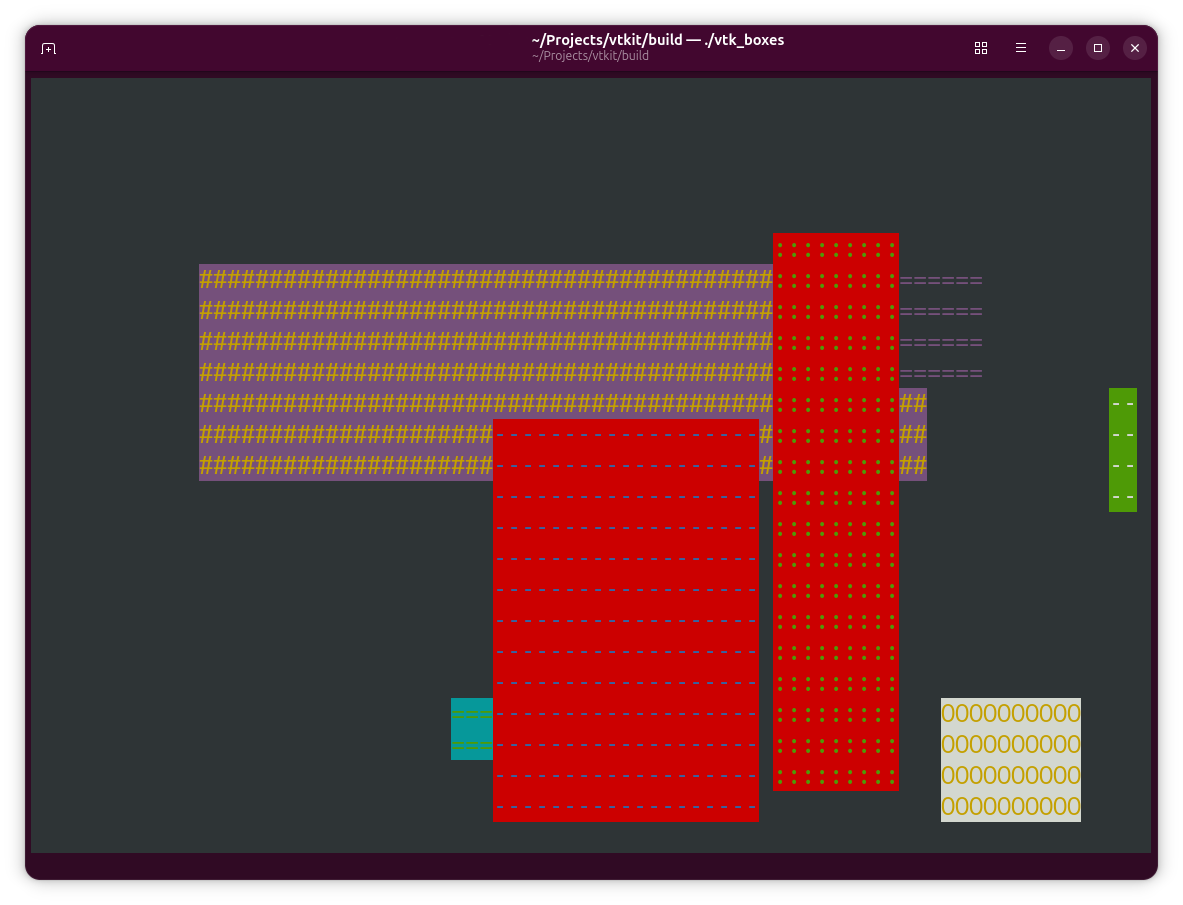 vtkit Boxes Screenshot